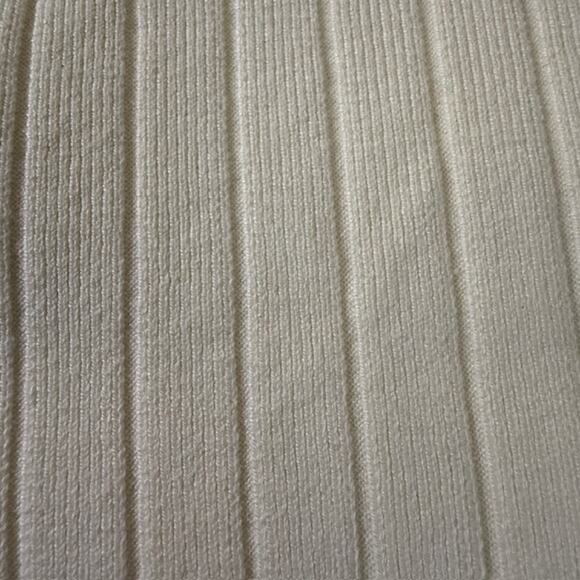 Talbots Plus Womens Ribbed Turtleneck Sweater 2X Cream Minimalist Capsule - Picture 10 of 11